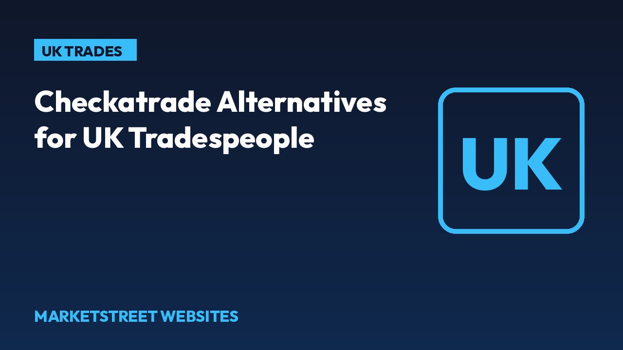 Title card: Checkatrade Alternatives for UK Tradespeople
