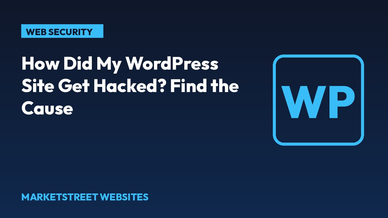 Title card: How Did My WordPress Site Get Hacked? Find the Cause